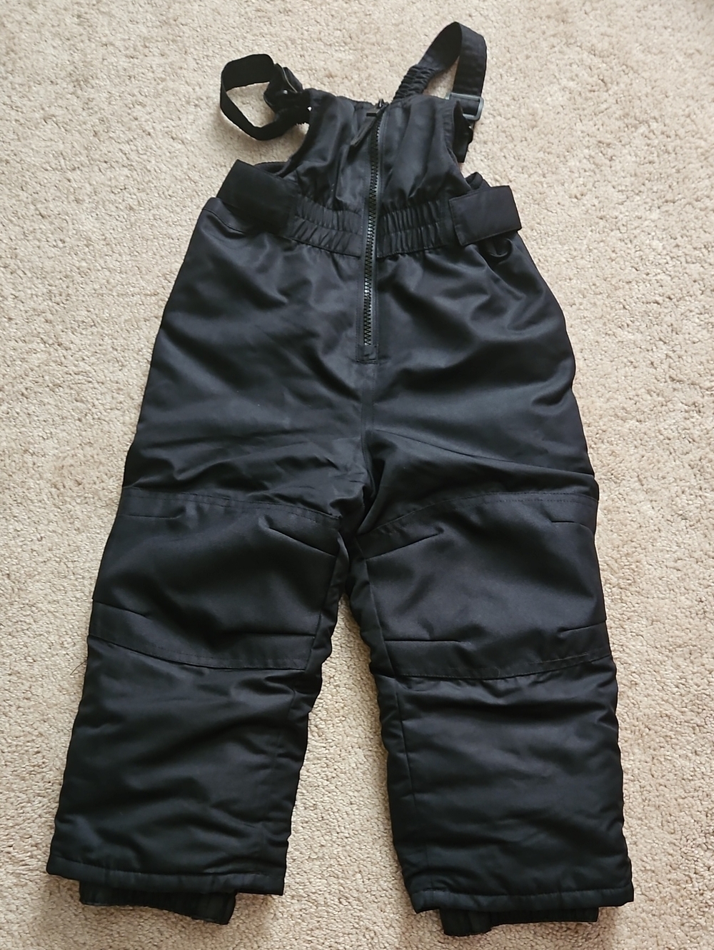 Cat & Jack Black Insulated Snow Bib Pants